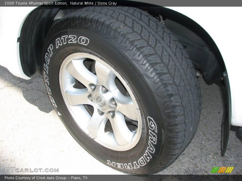 Natural White / Stone Gray 2006 Toyota 4Runner Sport Edition