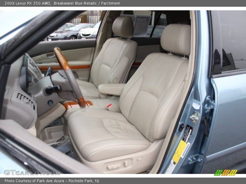 Breakwater Blue Metallic / Parchment 2009 Lexus RX 350 AWD