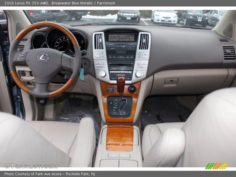 Breakwater Blue Metallic / Parchment 2009 Lexus RX 350 AWD