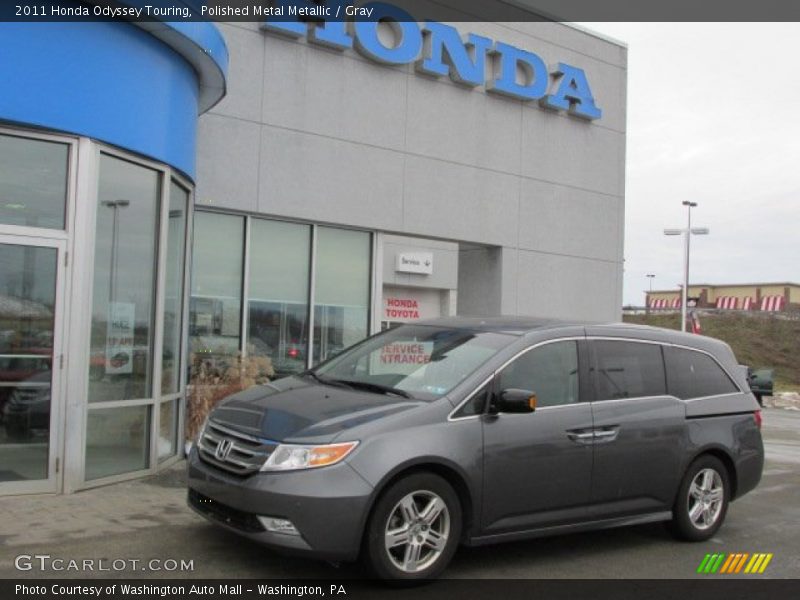 Polished Metal Metallic / Gray 2011 Honda Odyssey Touring
