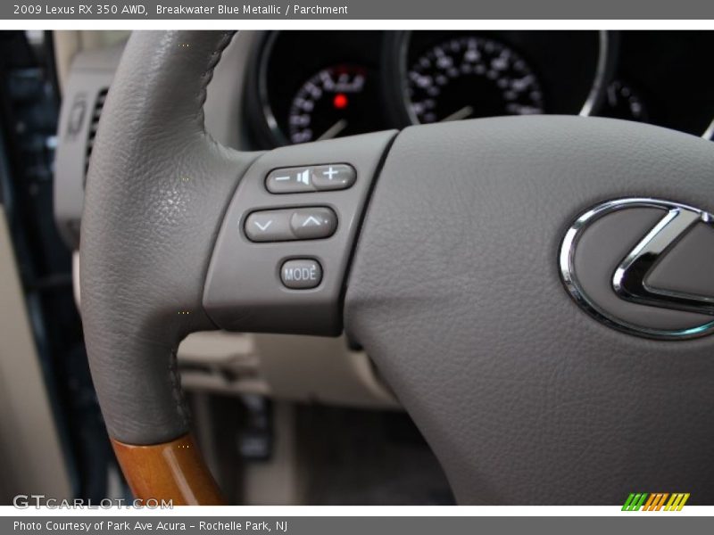Breakwater Blue Metallic / Parchment 2009 Lexus RX 350 AWD