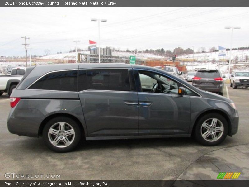 Polished Metal Metallic / Gray 2011 Honda Odyssey Touring