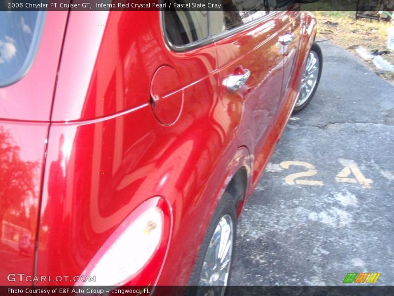 Inferno Red Crystal Pearl / Pastel Slate Gray 2006 Chrysler PT Cruiser GT