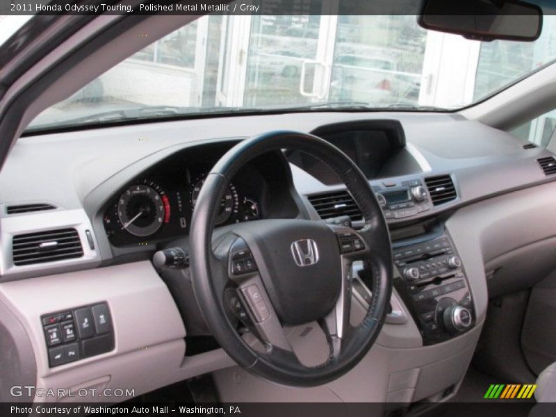 Polished Metal Metallic / Gray 2011 Honda Odyssey Touring