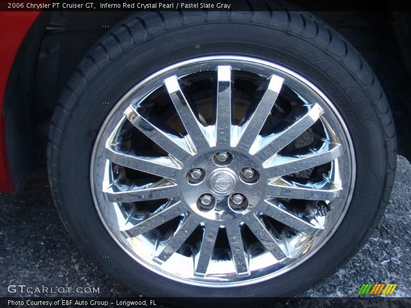 Inferno Red Crystal Pearl / Pastel Slate Gray 2006 Chrysler PT Cruiser GT