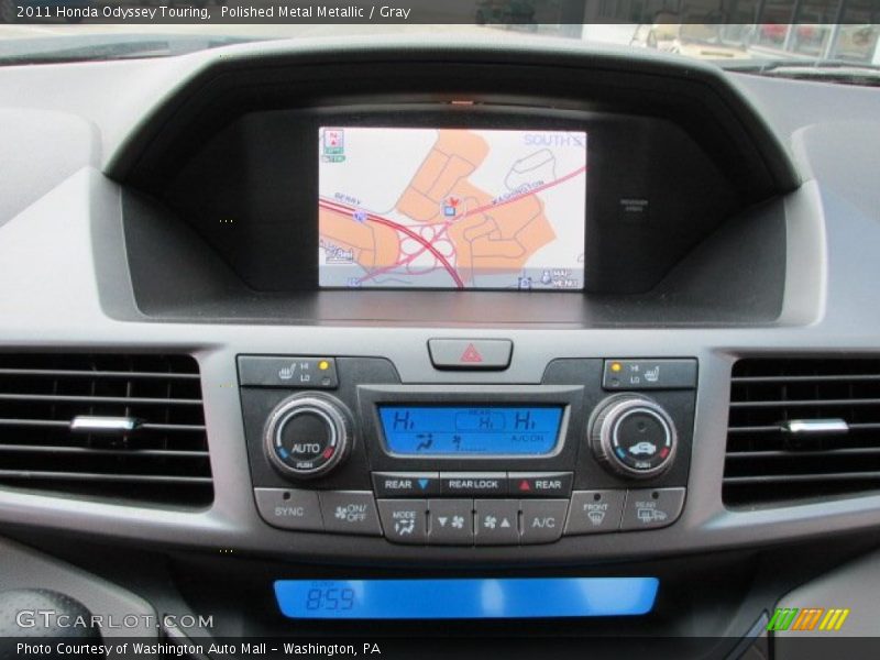 Polished Metal Metallic / Gray 2011 Honda Odyssey Touring
