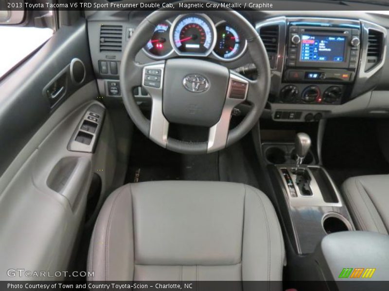 Magnetic Gray Metallic / Graphite 2013 Toyota Tacoma V6 TRD Sport Prerunner Double Cab