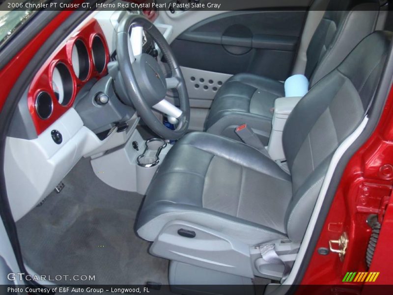 Inferno Red Crystal Pearl / Pastel Slate Gray 2006 Chrysler PT Cruiser GT