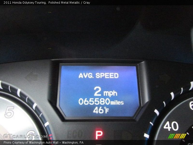 Polished Metal Metallic / Gray 2011 Honda Odyssey Touring