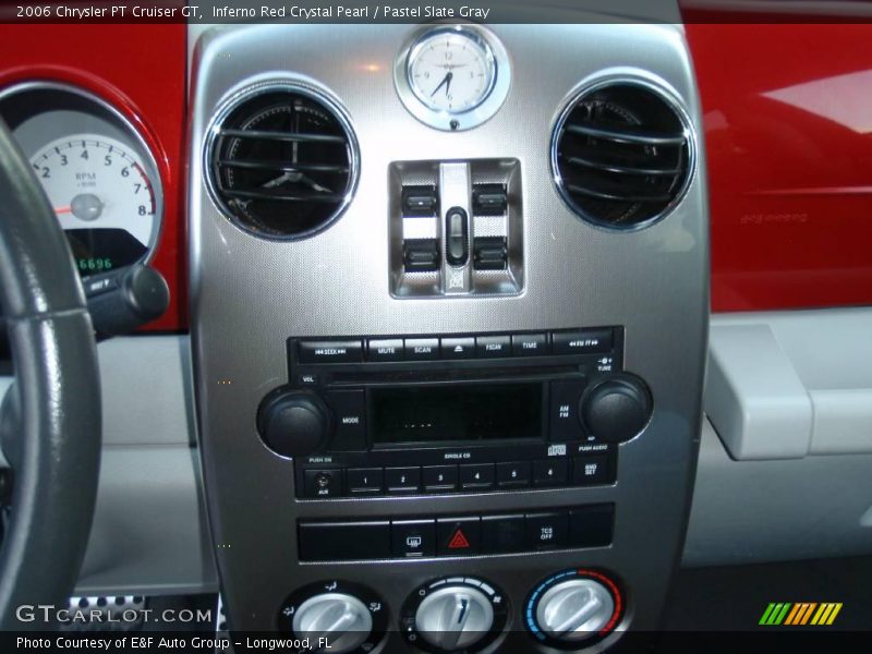 Inferno Red Crystal Pearl / Pastel Slate Gray 2006 Chrysler PT Cruiser GT