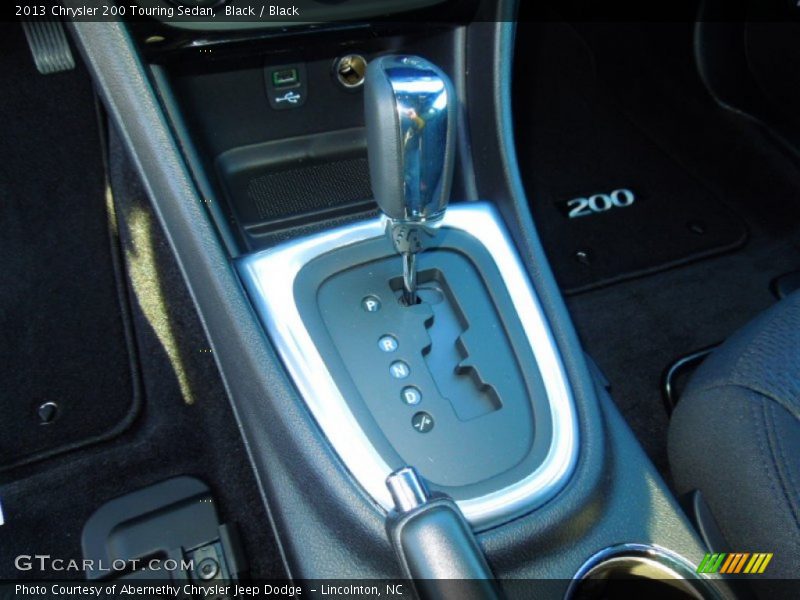 Black / Black 2013 Chrysler 200 Touring Sedan