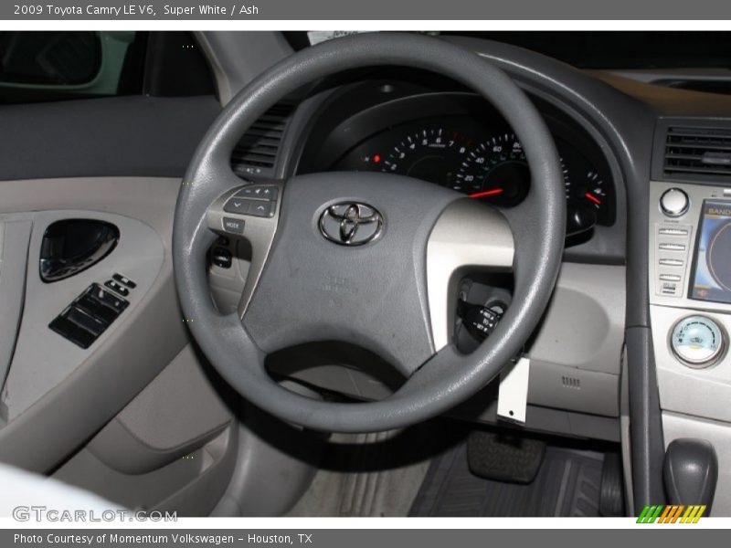 Super White / Ash 2009 Toyota Camry LE V6