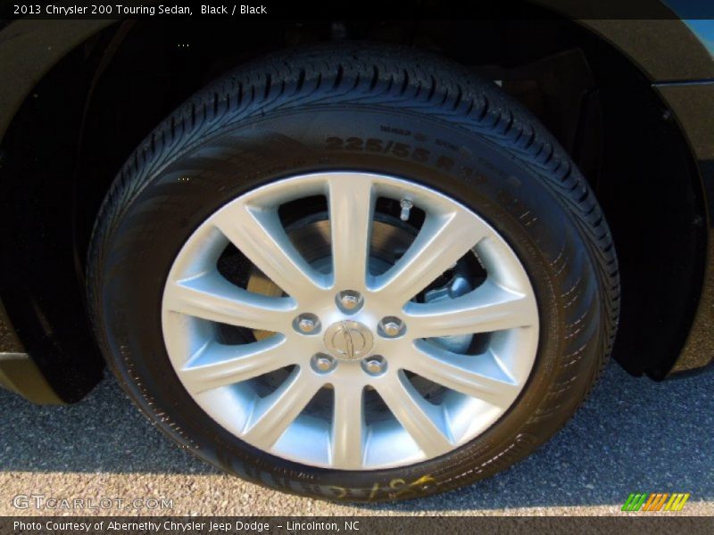 Black / Black 2013 Chrysler 200 Touring Sedan