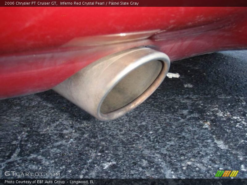 Inferno Red Crystal Pearl / Pastel Slate Gray 2006 Chrysler PT Cruiser GT