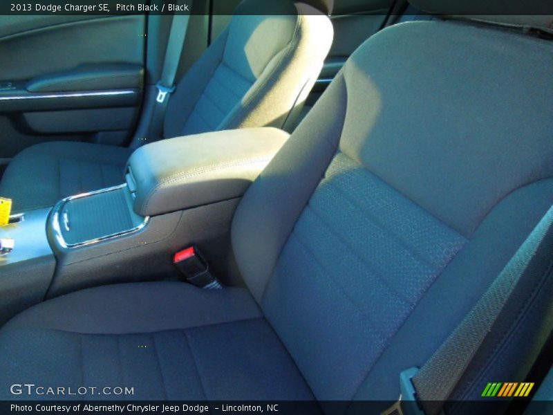 Pitch Black / Black 2013 Dodge Charger SE