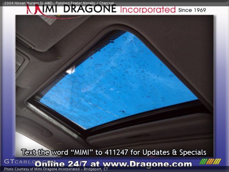 Polished Pewter Metallic / Charcoal 2004 Nissan Murano SL AWD