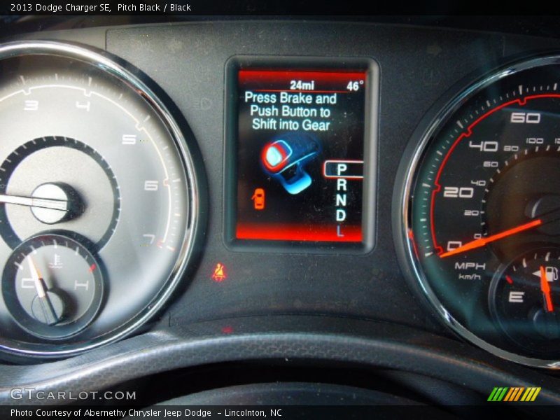 Pitch Black / Black 2013 Dodge Charger SE