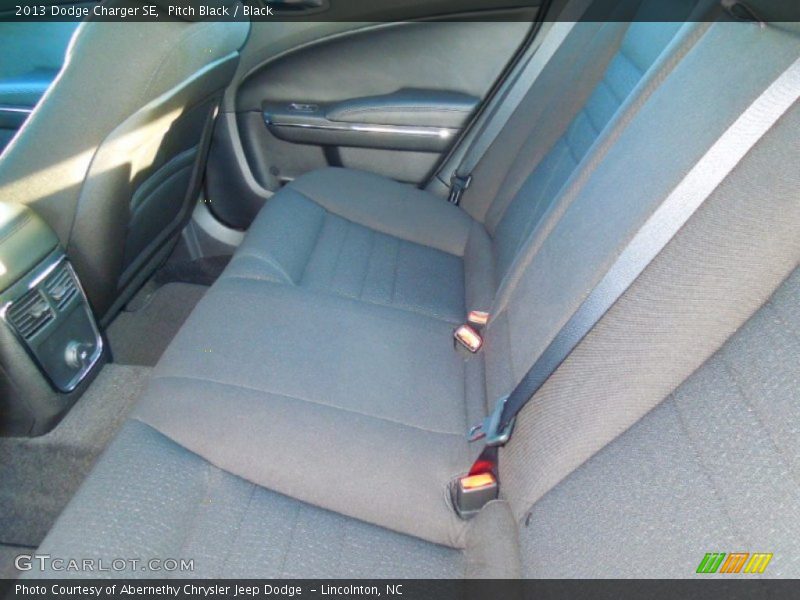Pitch Black / Black 2013 Dodge Charger SE