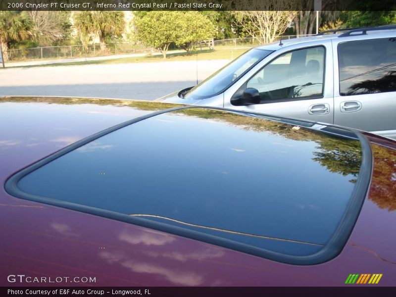 Inferno Red Crystal Pearl / Pastel Slate Gray 2006 Chrysler PT Cruiser GT
