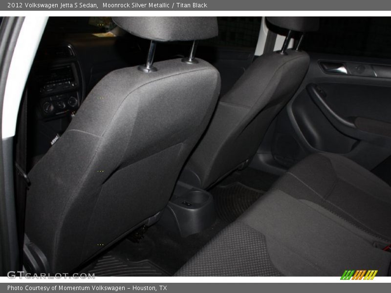 Moonrock Silver Metallic / Titan Black 2012 Volkswagen Jetta S Sedan