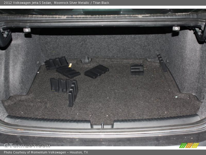 Moonrock Silver Metallic / Titan Black 2012 Volkswagen Jetta S Sedan