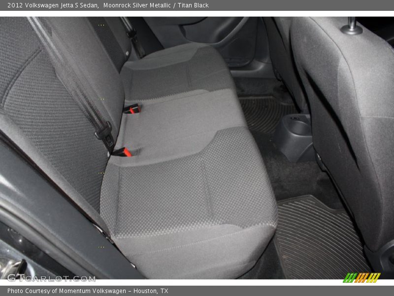 Moonrock Silver Metallic / Titan Black 2012 Volkswagen Jetta S Sedan