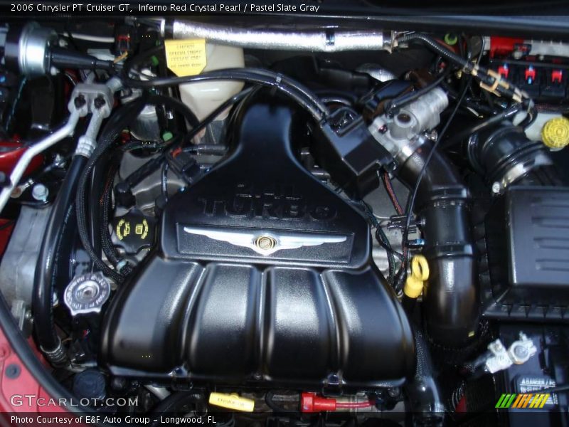 Inferno Red Crystal Pearl / Pastel Slate Gray 2006 Chrysler PT Cruiser GT