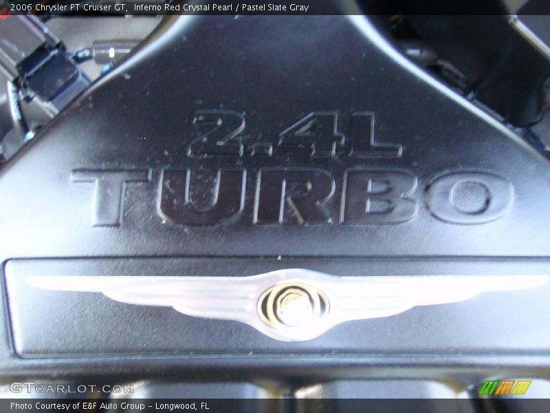 Inferno Red Crystal Pearl / Pastel Slate Gray 2006 Chrysler PT Cruiser GT