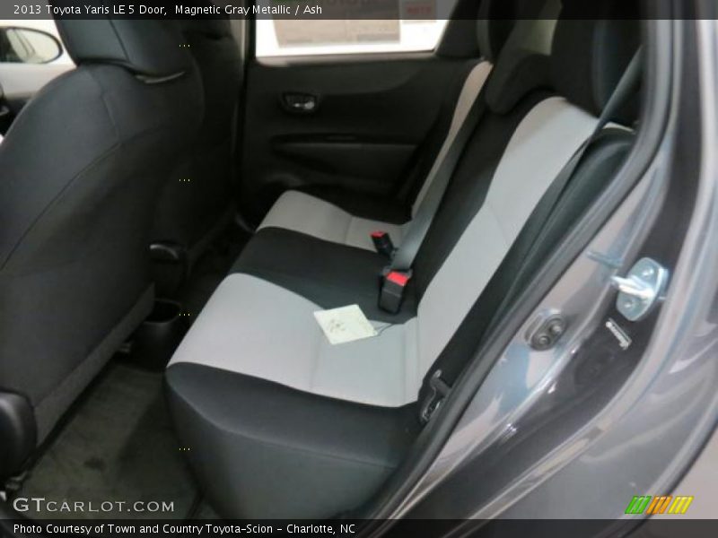 Magnetic Gray Metallic / Ash 2013 Toyota Yaris LE 5 Door