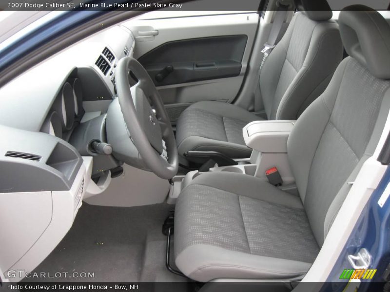 Marine Blue Pearl / Pastel Slate Gray 2007 Dodge Caliber SE