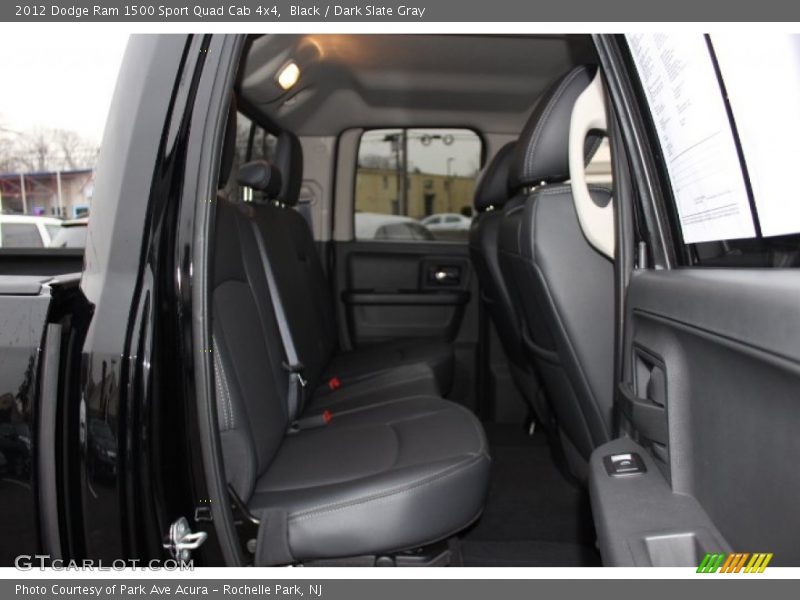 Black / Dark Slate Gray 2012 Dodge Ram 1500 Sport Quad Cab 4x4