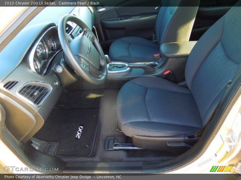 Cashmere Pearl / Black 2013 Chrysler 200 LX Sedan