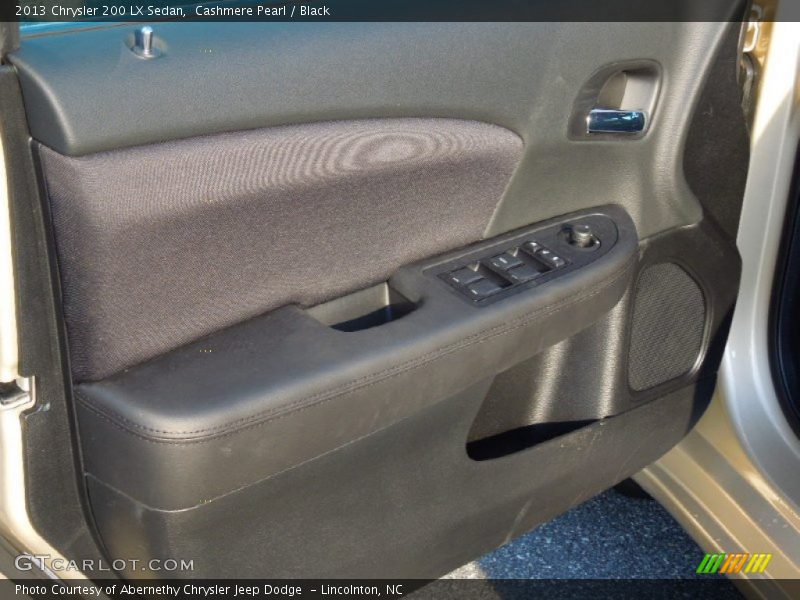 Cashmere Pearl / Black 2013 Chrysler 200 LX Sedan