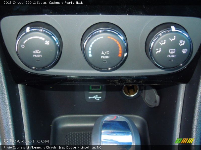 Controls of 2013 200 LX Sedan