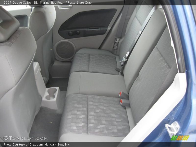 Marine Blue Pearl / Pastel Slate Gray 2007 Dodge Caliber SE