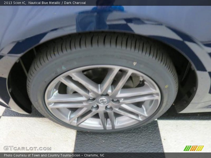 Nautical Blue Metallic / Dark Charcoal 2013 Scion tC