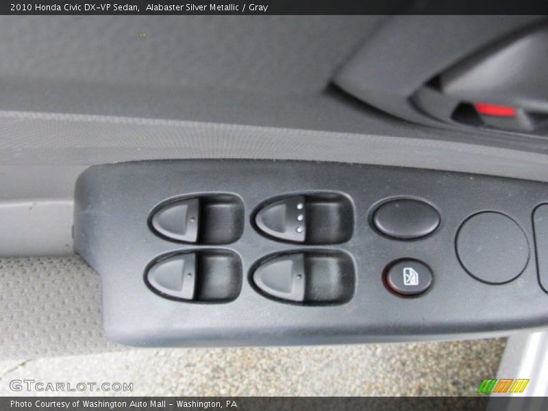 Alabaster Silver Metallic / Gray 2010 Honda Civic DX-VP Sedan