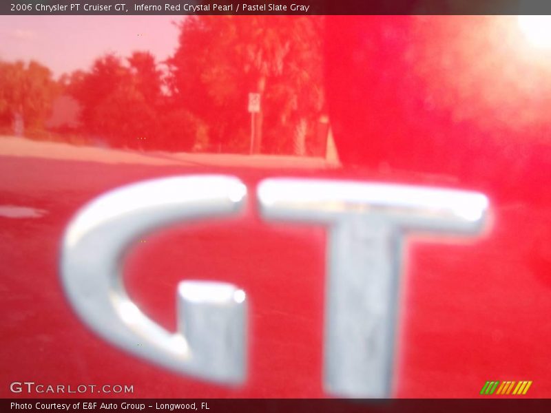 Inferno Red Crystal Pearl / Pastel Slate Gray 2006 Chrysler PT Cruiser GT