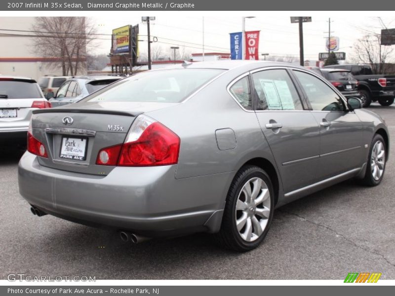 Diamond Graphite Metallic / Graphite 2007 Infiniti M 35x Sedan