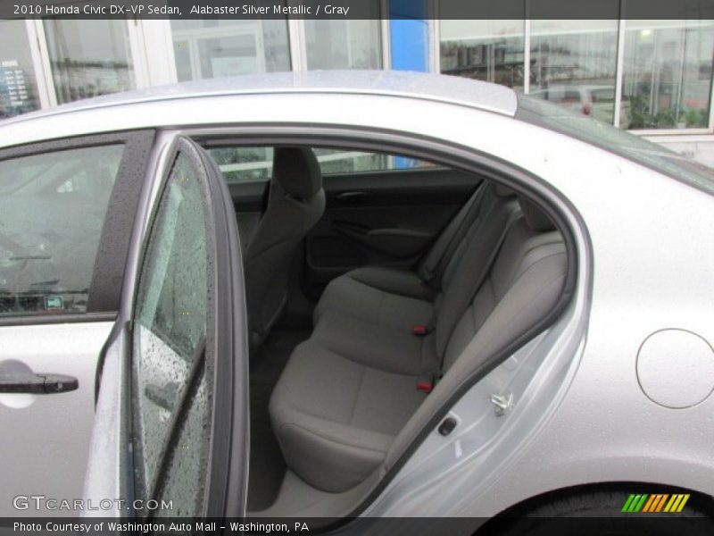 Alabaster Silver Metallic / Gray 2010 Honda Civic DX-VP Sedan