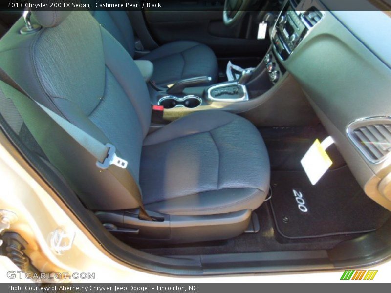 Cashmere Pearl / Black 2013 Chrysler 200 LX Sedan