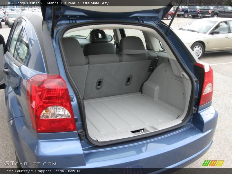 Marine Blue Pearl / Pastel Slate Gray 2007 Dodge Caliber SE