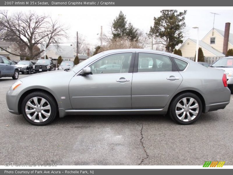 Diamond Graphite Metallic / Graphite 2007 Infiniti M 35x Sedan