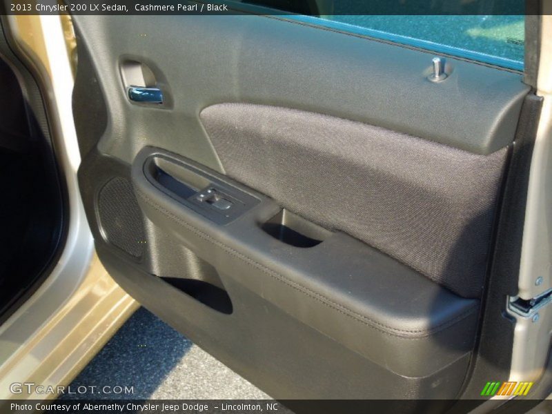 Cashmere Pearl / Black 2013 Chrysler 200 LX Sedan