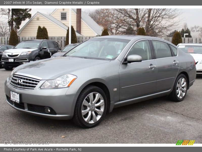 Diamond Graphite Metallic / Graphite 2007 Infiniti M 35x Sedan