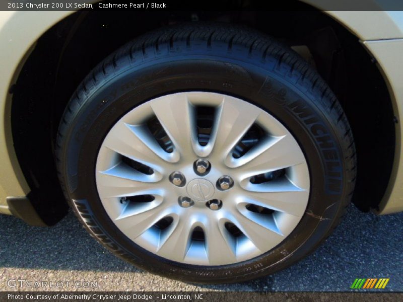 Cashmere Pearl / Black 2013 Chrysler 200 LX Sedan