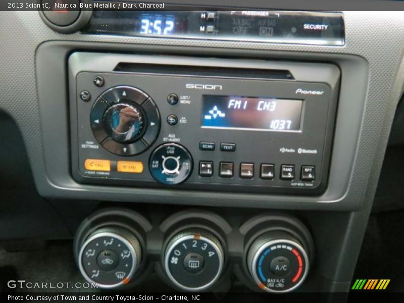 Nautical Blue Metallic / Dark Charcoal 2013 Scion tC