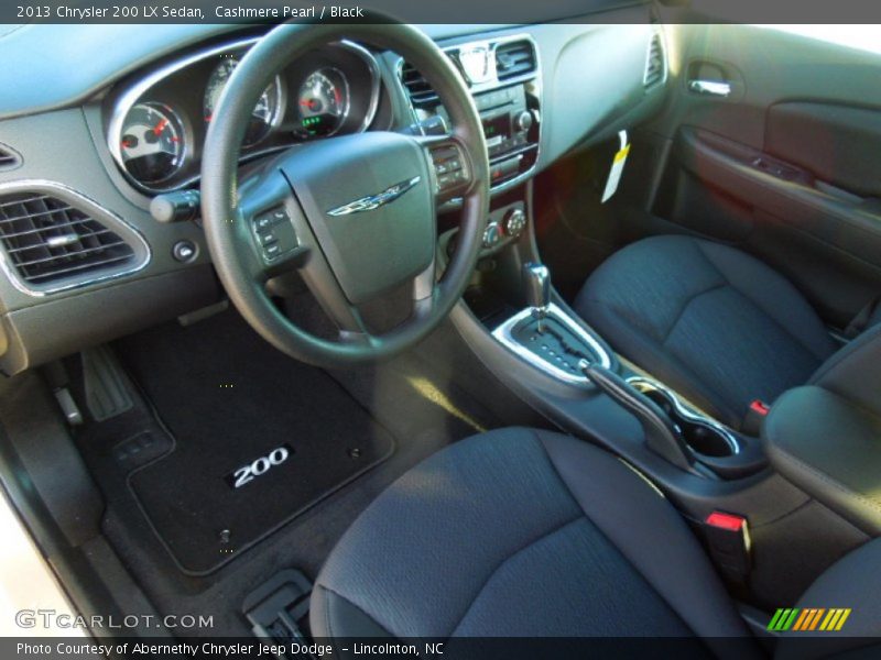 Black Interior - 2013 200 LX Sedan 