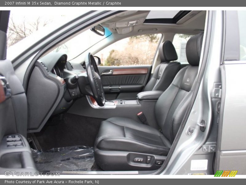 Diamond Graphite Metallic / Graphite 2007 Infiniti M 35x Sedan