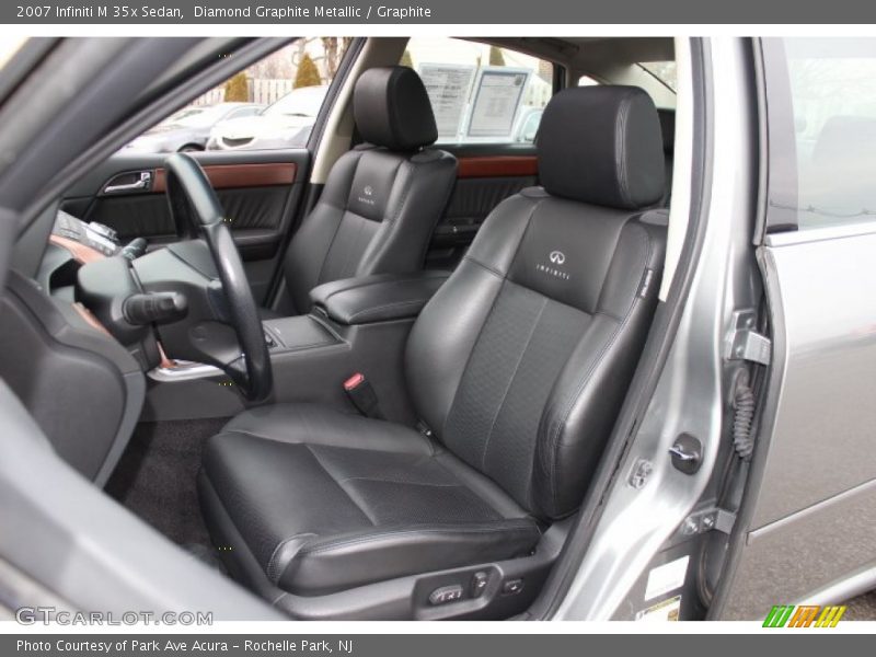 Diamond Graphite Metallic / Graphite 2007 Infiniti M 35x Sedan